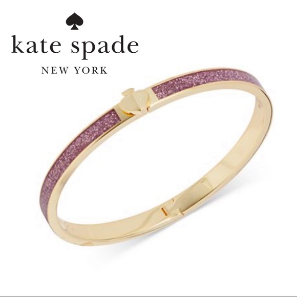 kate spade Jewelry - NWT KATE SPADE Pink and Gold Bangle Bracelet